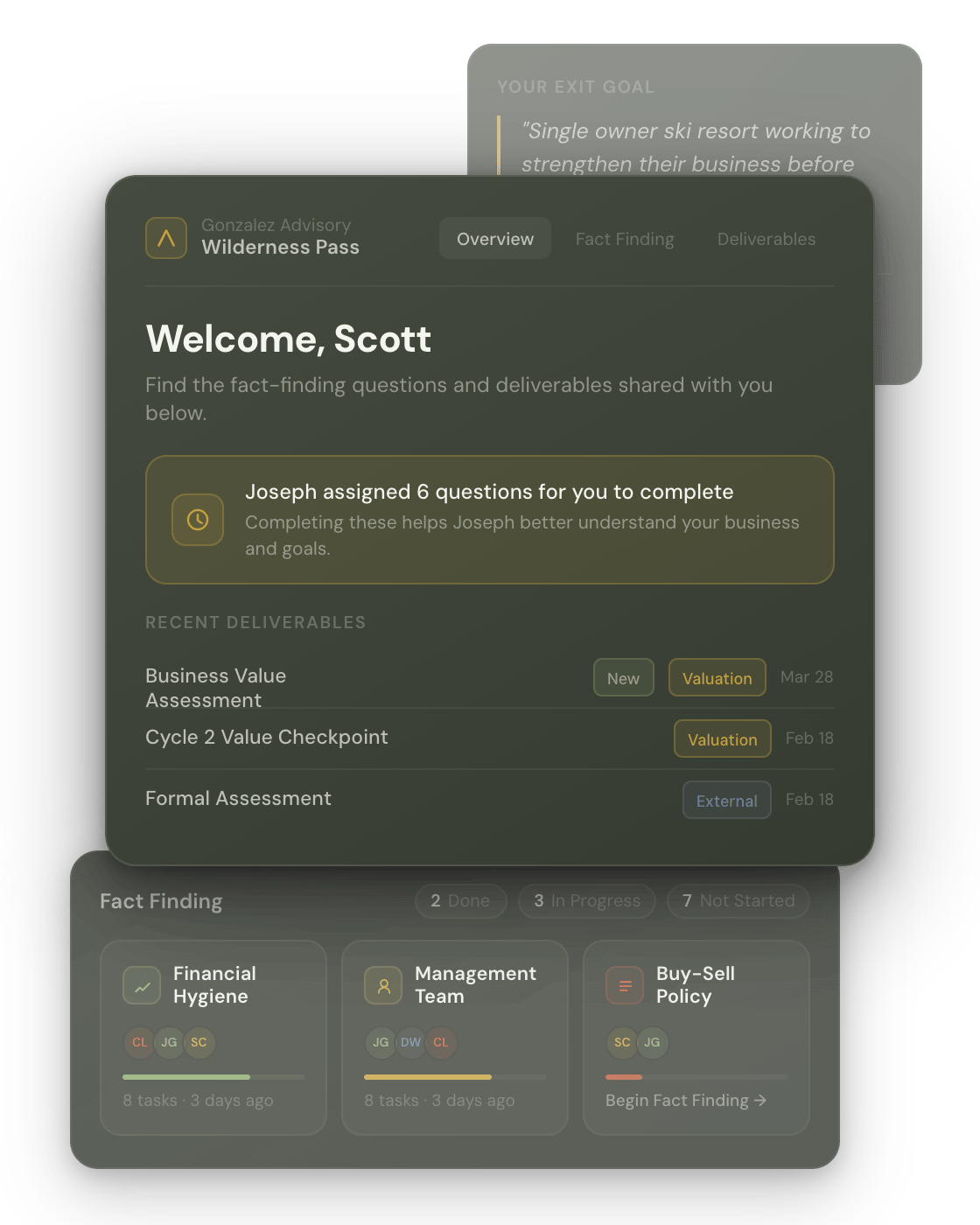 Representation of ELLA's Collaborator Interface
