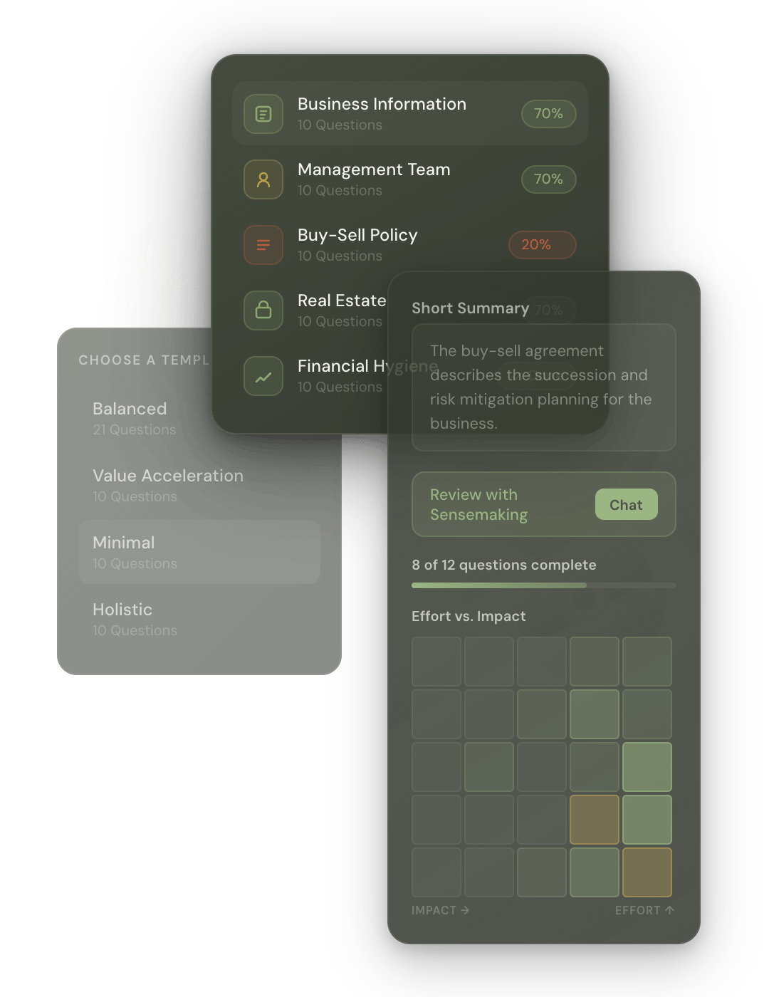 Representation of Fact Finding Features